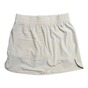 DSG Women's Stride Skort Size Small Mid Rise Built in Short Tan